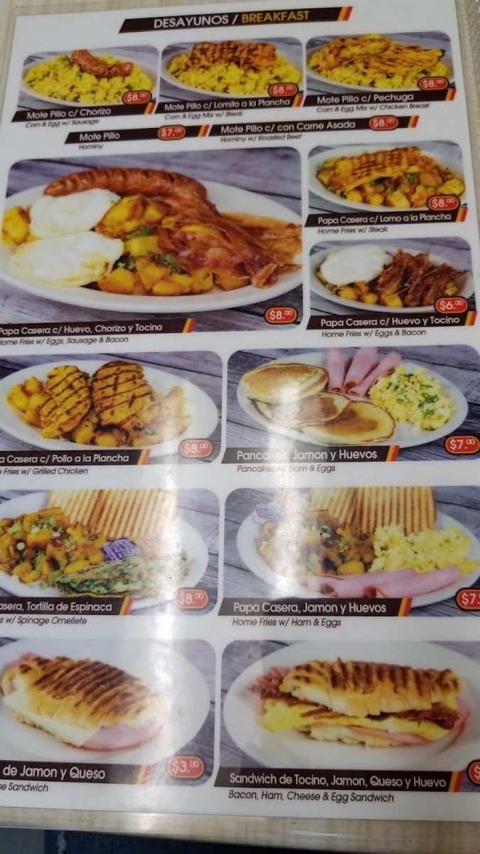 J&V Grill Restaurant Cafeteria Menu - Image 6